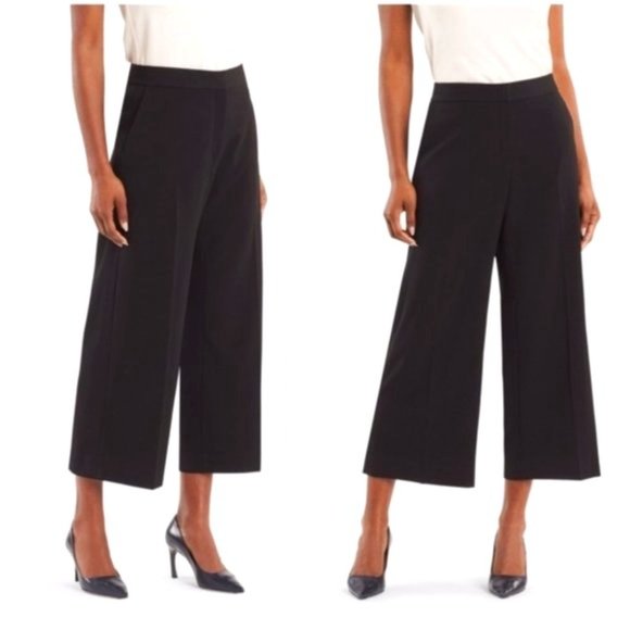 MM Lafleur Pants - MM LAFLEUR Pippa wide leg cropped pants | 8